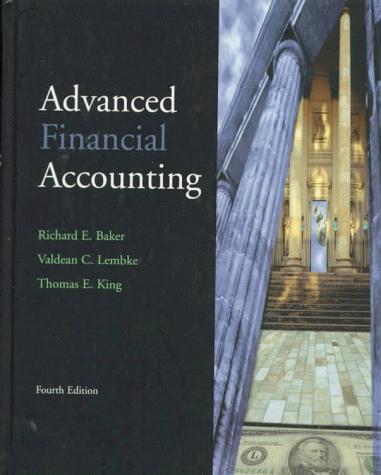 Advanced financial accounting