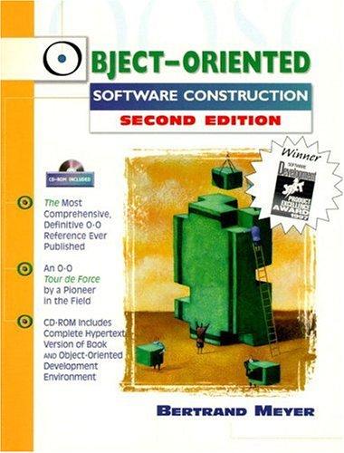 Object-oriented Software Construction
