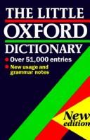 The Little Oxford dictionary