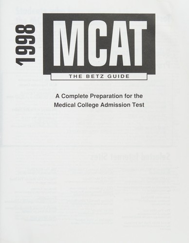 A Complete Preparation for the Medical College Admission Test (MCAT)