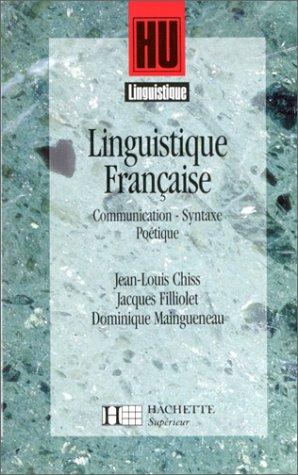 Linguistique Francaise