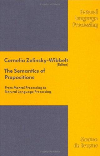 The SEMANTICS of Prepositions