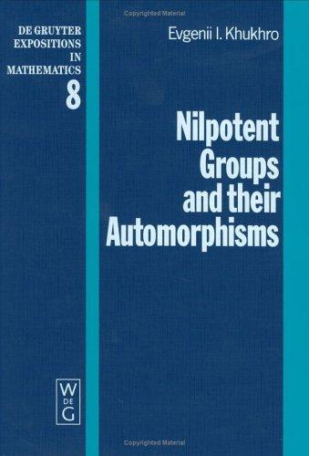 Nilpotent Groups and their Automorphisms