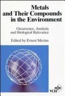 Metals and Their Compounds in the Environment