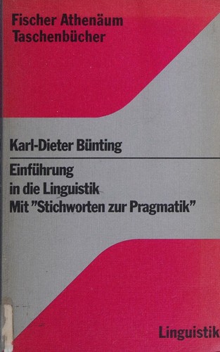 Einfuhrung in die Linguistik