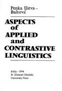 Aspects of applied and contrastive linguistics