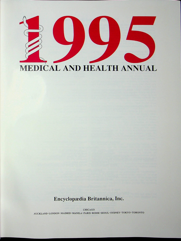 Medical and health annual