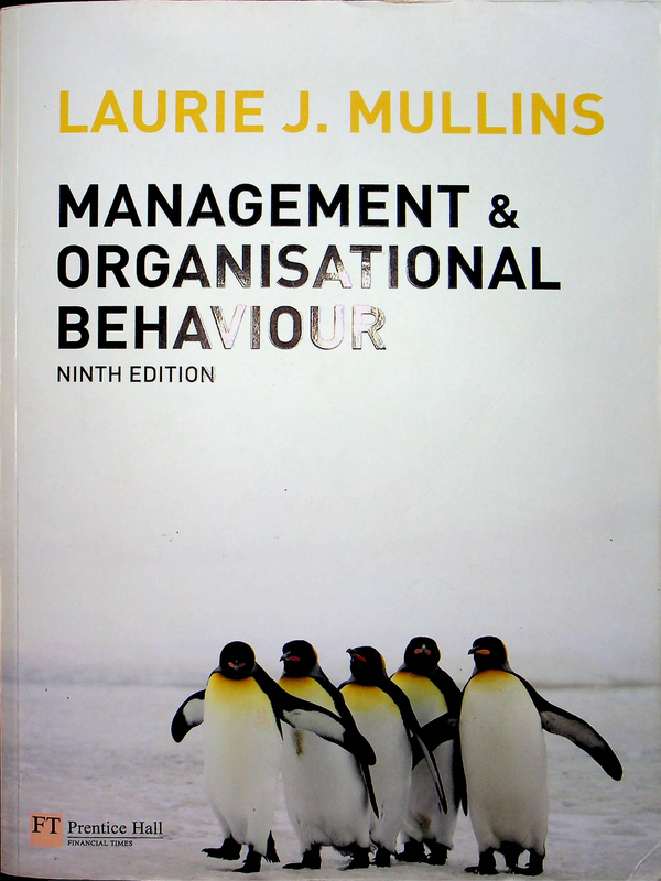 Management and organisational behaviour