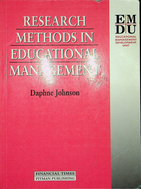 Research methods in educational management